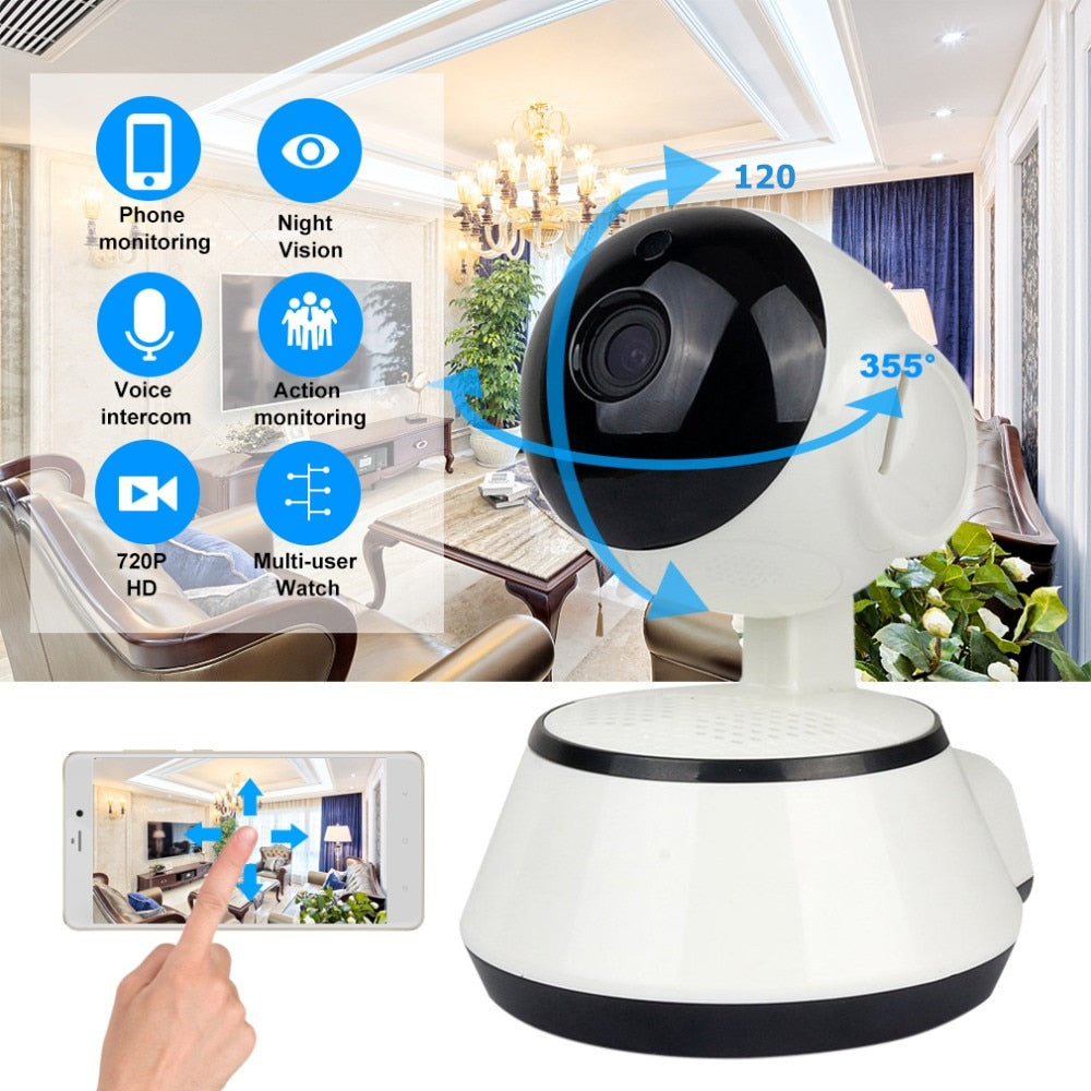 Portable WiFi Baby Monitor Camera 720P HD Wireless Security