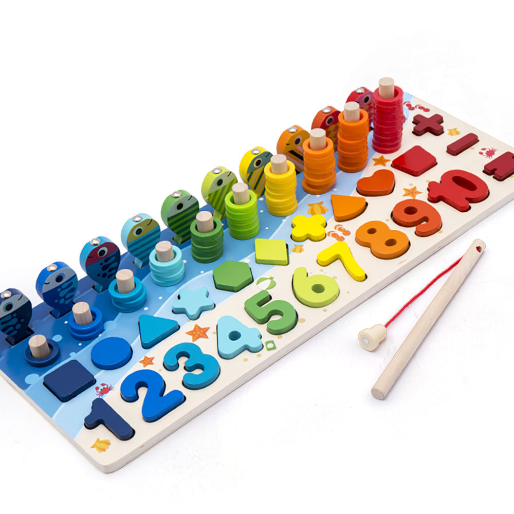 Children 3D Alphabet Number Puzzle Colorful Educational Learning Toy
