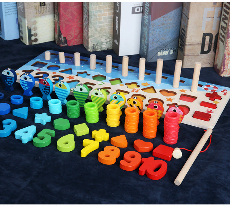 Children 3D Alphabet Number Puzzle Colorful Educational Learning Toy