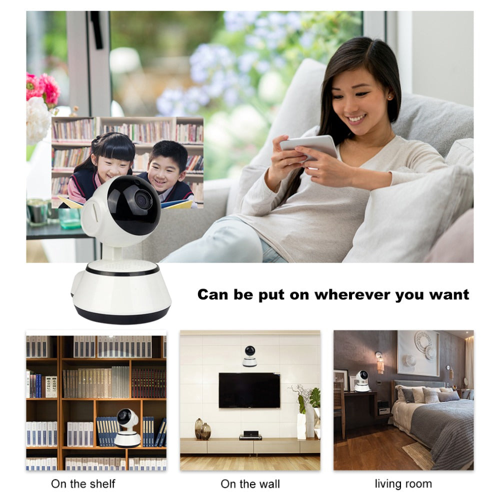 Portable WiFi Baby Monitor Camera 720P HD Wireless Security
