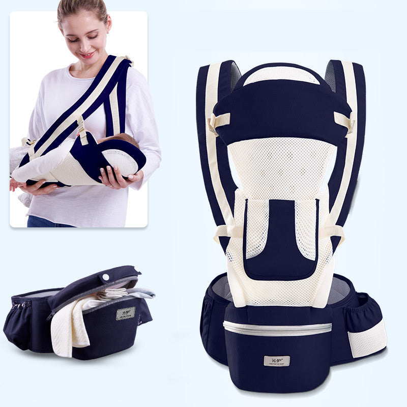 Ergonomic Baby Hipseat Carrier 3 in 1 Front Facing Sling