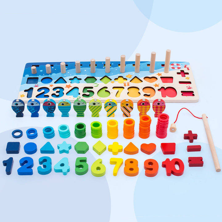 Children 3D Alphabet Number Puzzle Colorful Educational Learning Toy