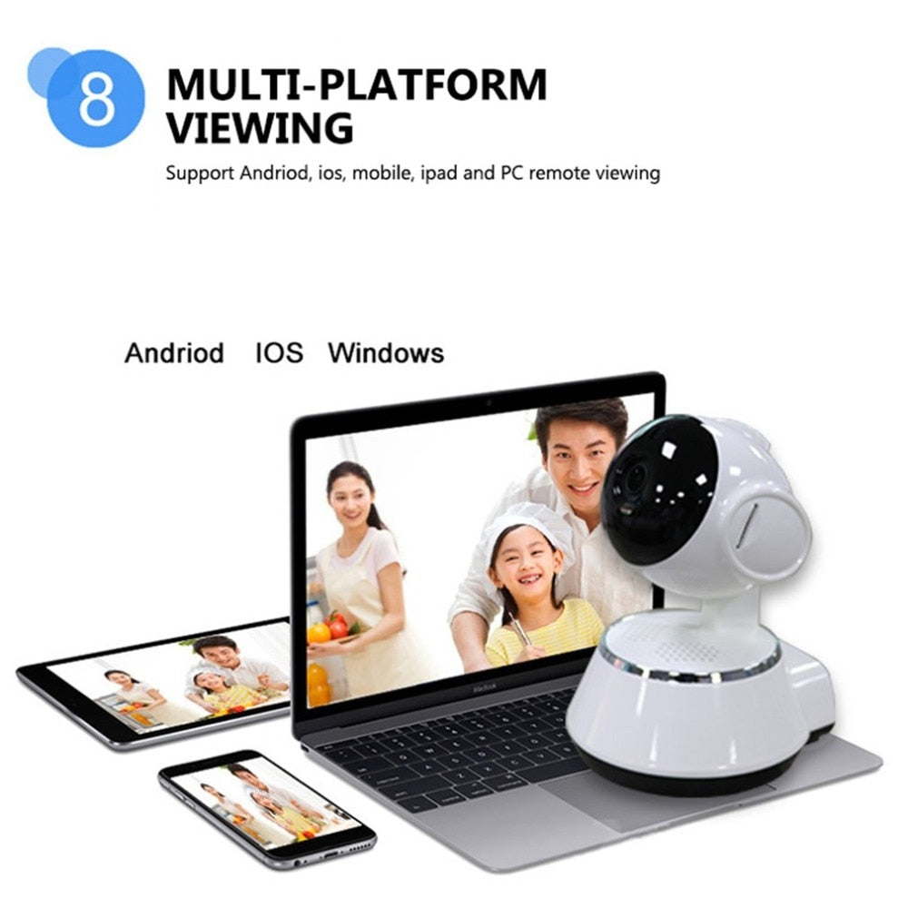 Portable WiFi Baby Monitor Camera 720P HD Wireless Security