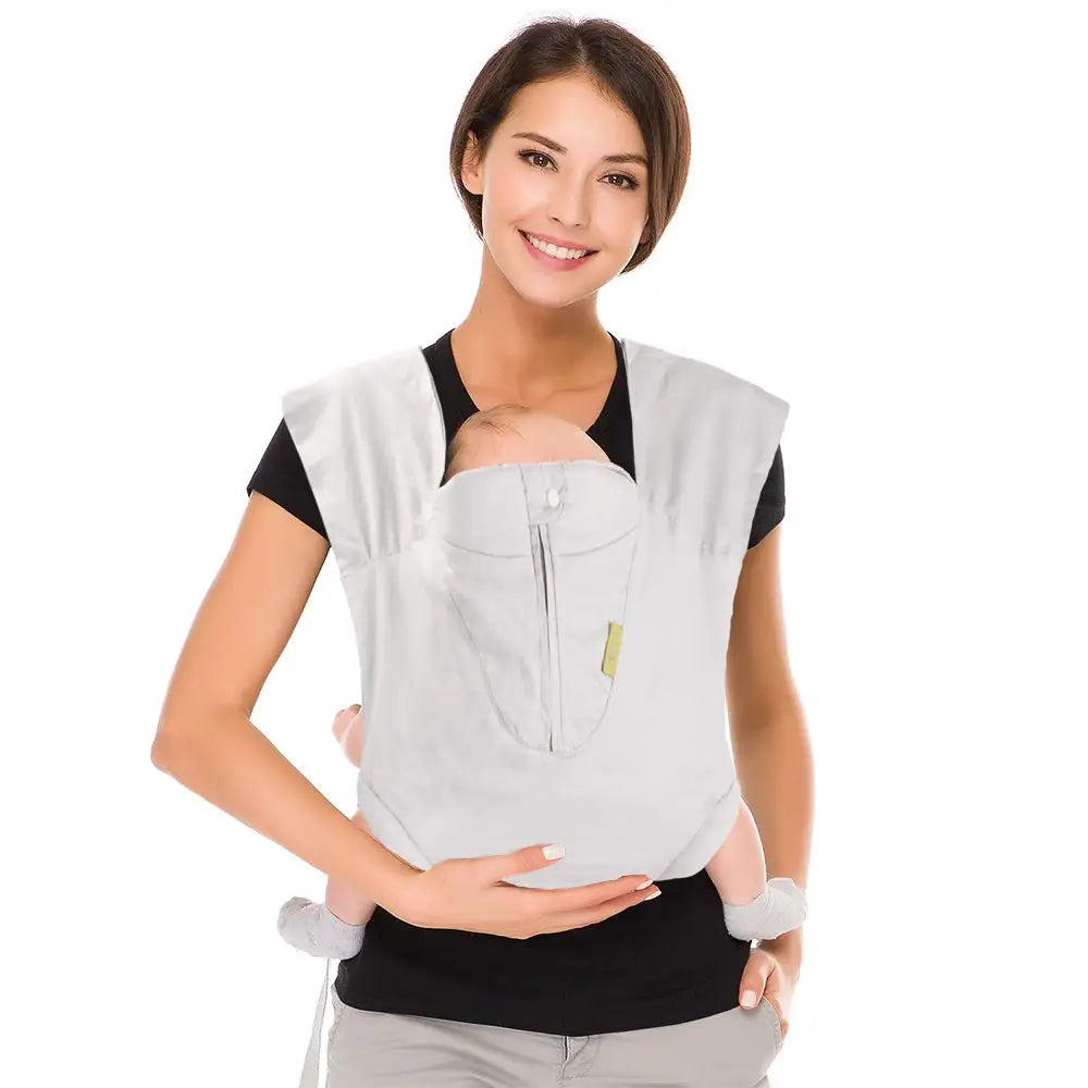 Natural Cotton Ergonomic Baby Carrier Backpack Sling Newborn Toddler